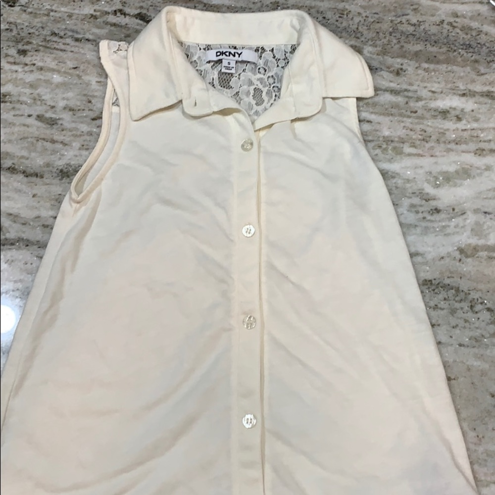 DKNY sleeveless shirt